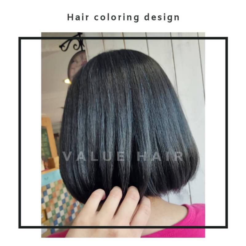 【台中染髮推薦】低調有質感青木黑茶色