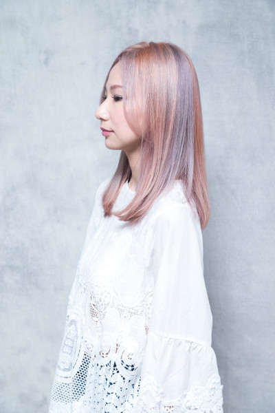 台中染髮推薦,台中剪髮推薦,台中燙髮推薦,粉霧獨角獸髮色UnicornHair