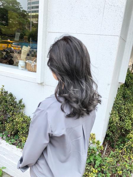 【台中染髮推薦、台中剪髮推薦、台中燙髮推薦】煙燻大理石髮色