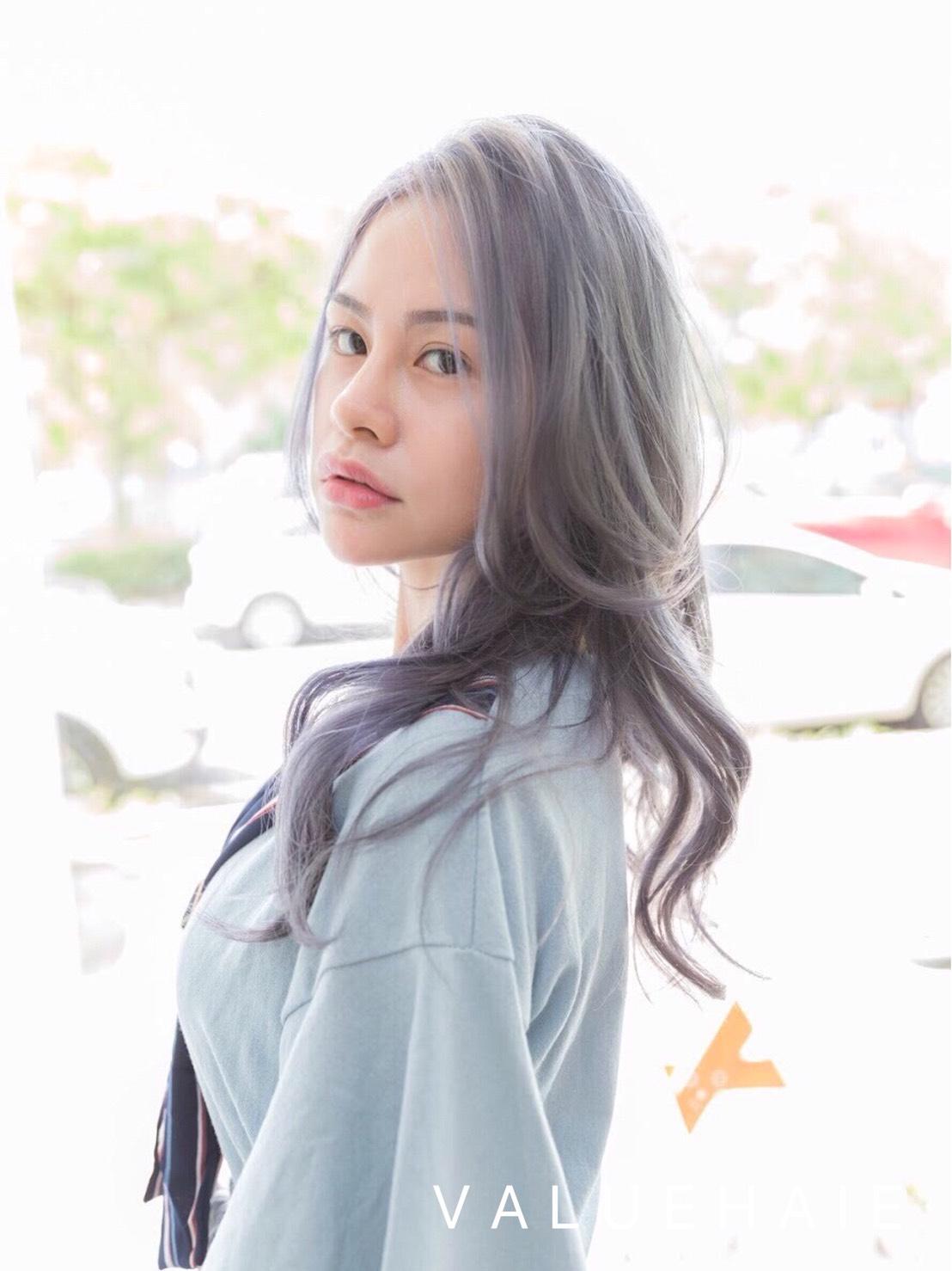 台中染髮推薦歐美風獨角獸色系髮色