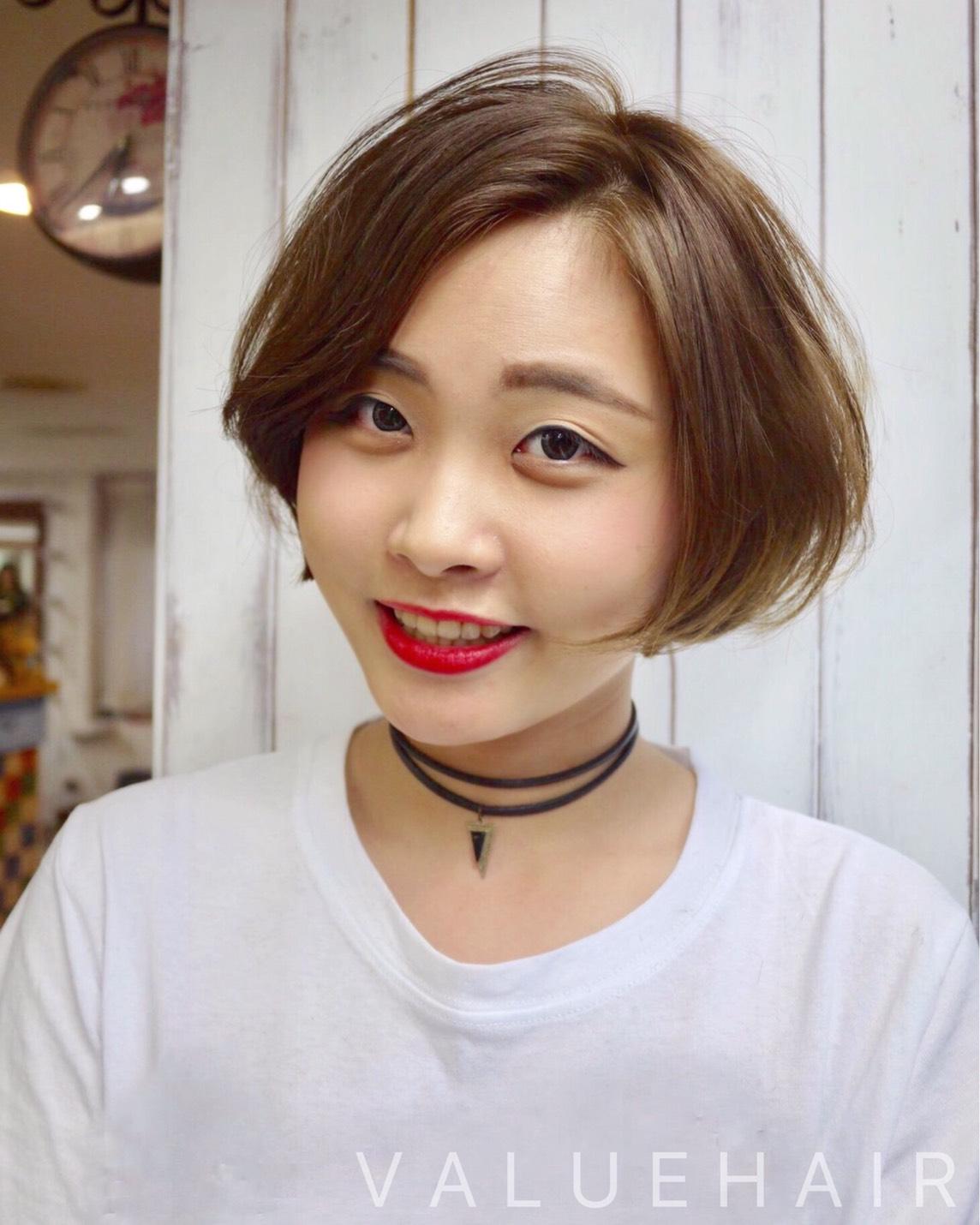 台中染髮推薦蜂蜜茶霧色髮色