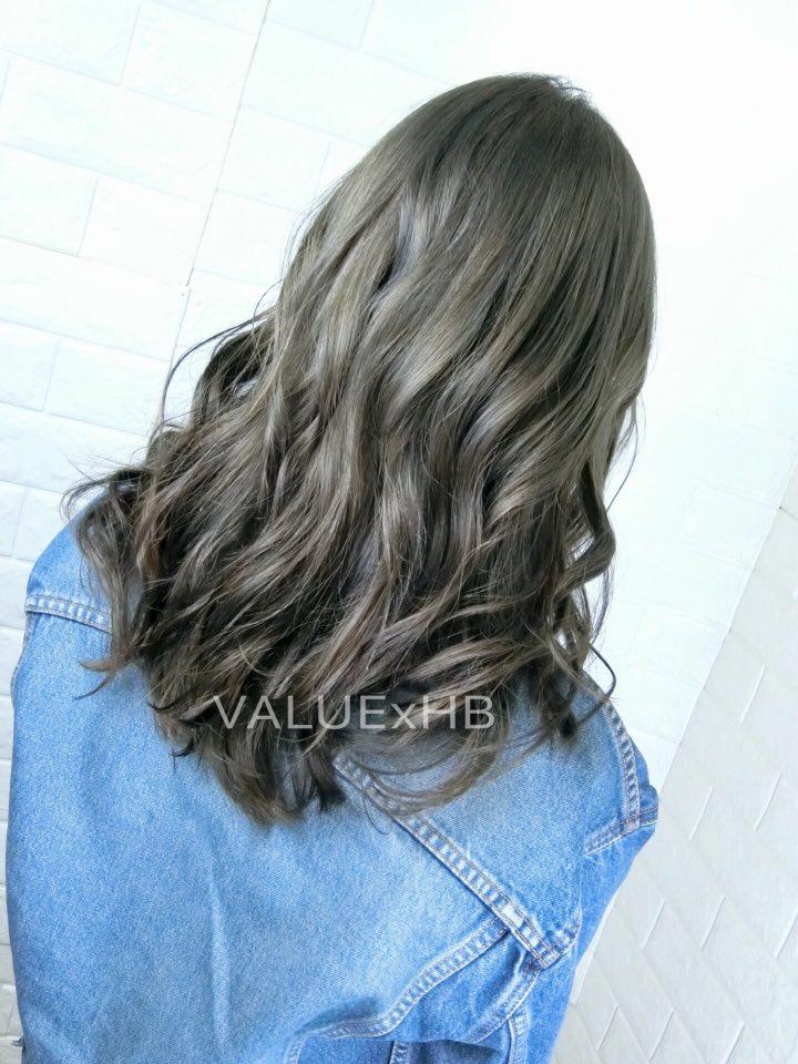 【台中染髮推薦】霧感灰棕髮色