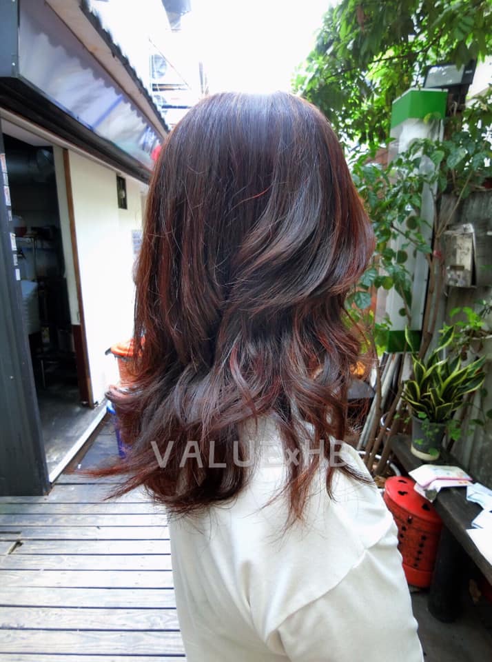 【台中一中染髮推薦】粉橘紅x暖棕髮色