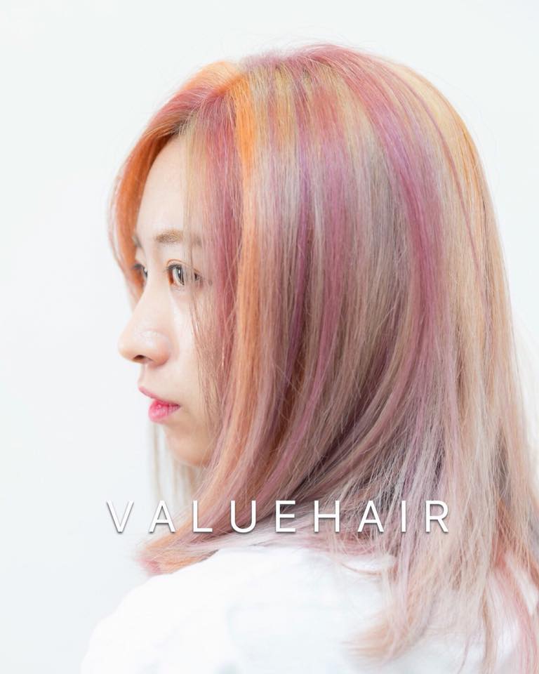 【台中染髮推薦】繽紛多層次髮色