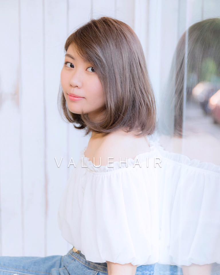 【台中染髮推薦】柔霧卡其棕髮色