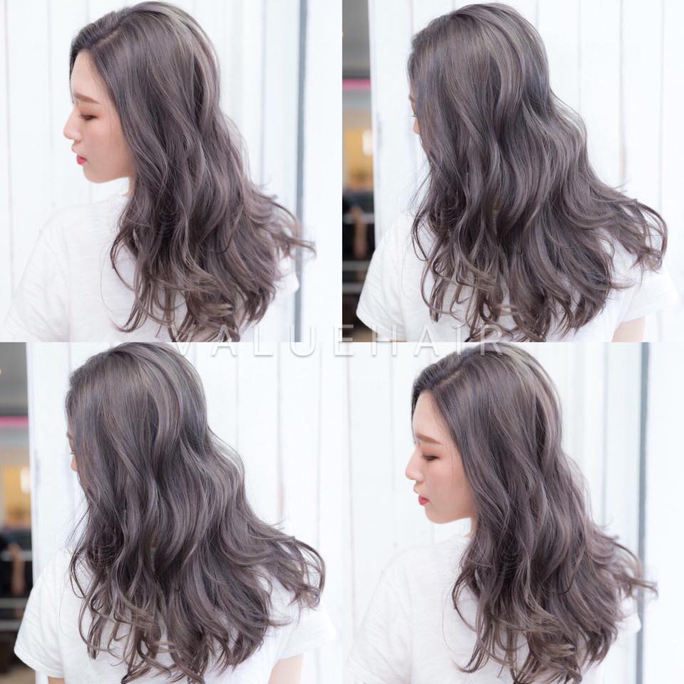 【台中染髮推薦】混血兒髮色~濾光灰色  