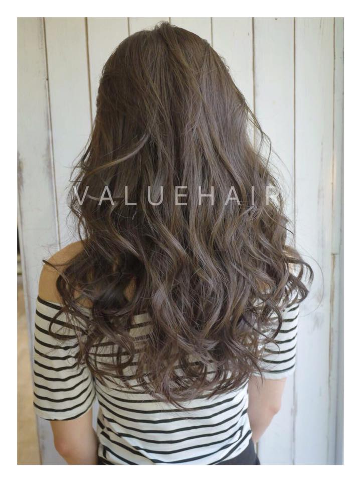 【台中染髮】亞麻茶棕色髮色