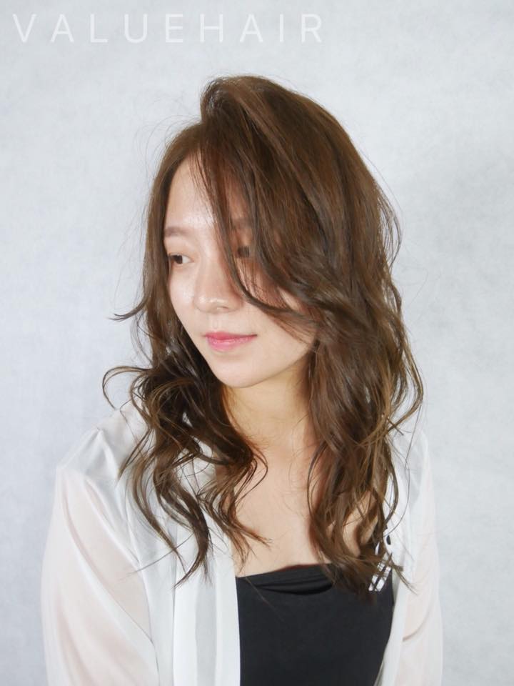 【台中染髮】霧面亞麻棕髮色