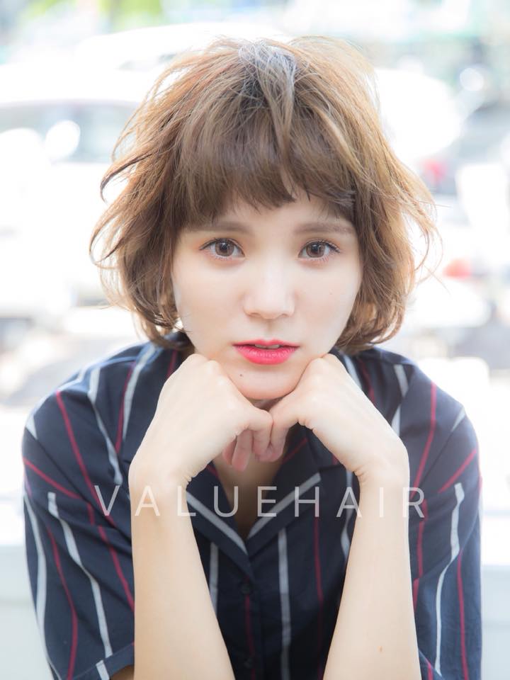 【台中染髮】莫夫灰紫色調髮色