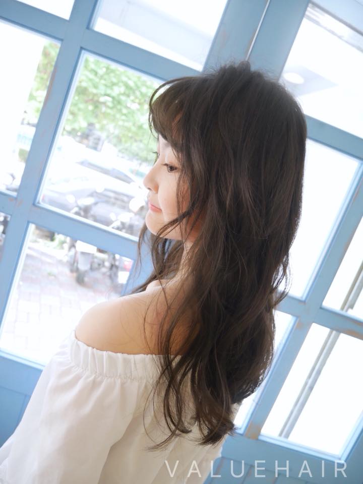 台中染髮推薦霧面茶棕色髮色
