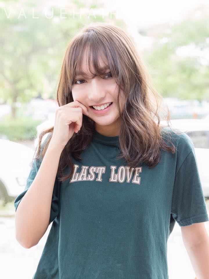 [台中染髮]霧面亞麻棕髮色