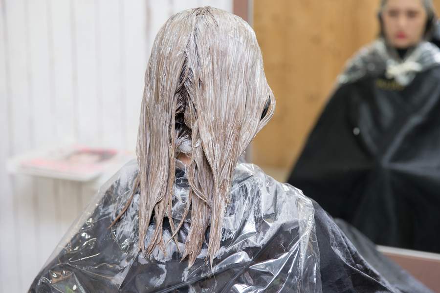 台中染髮,奶茶停留