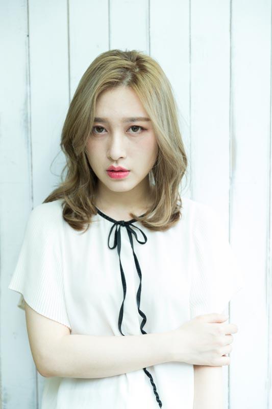 台中染髮,奶茶造型後 3